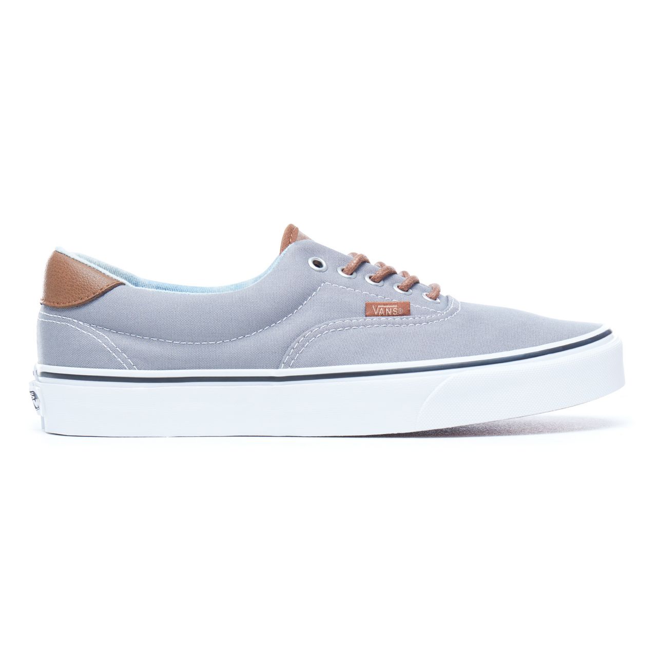 Vans C&L Era 59 Classic Mens Womens - Frost Gray-Acid Denim VA38FSQ70 Shoes