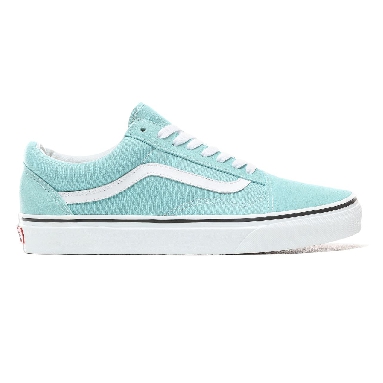 Vans Old Skool Classic Mens Womens - Aqua Haze/True White VN0A38G1VKQ Shoes