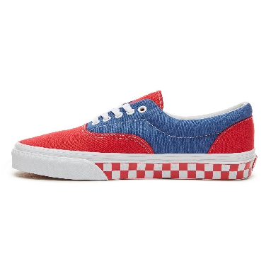 Vans BMX Checkerboard Era Classic Mens Womens - (Bmx Checkerboard) True Blue/Red VA38FRU8H Shoes