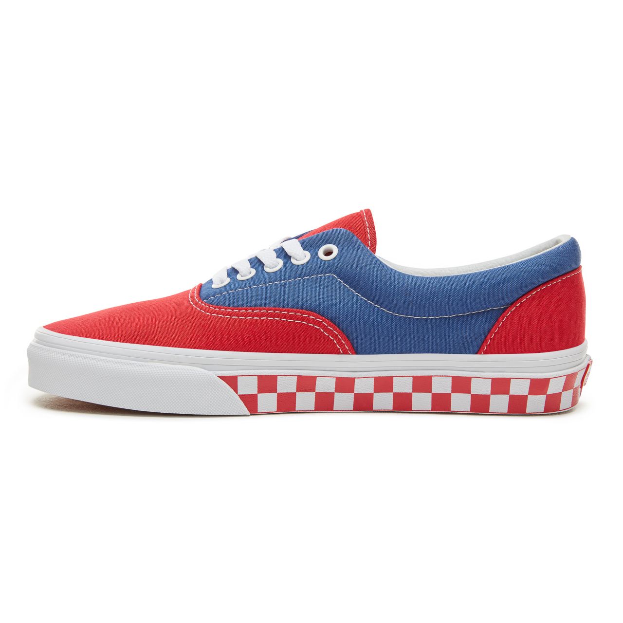 Vans BMX Checkerboard Era Classic Mens Womens - (Bmx Checkerboard) True Blue/Red VA38FRU8H Shoes