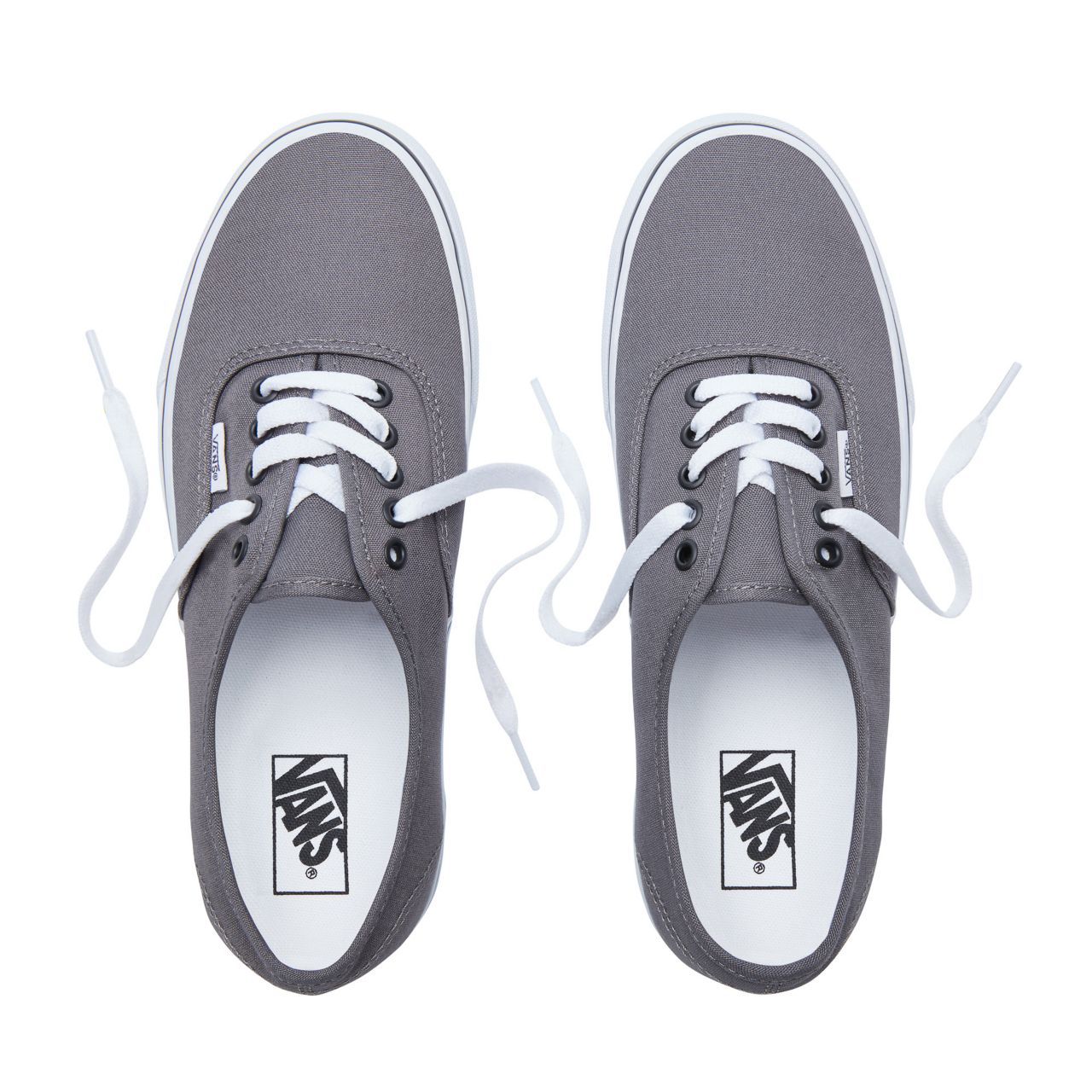 Vans Authentic Classic Mens Womens - Pewter/Black VJRAPBQ Shoes