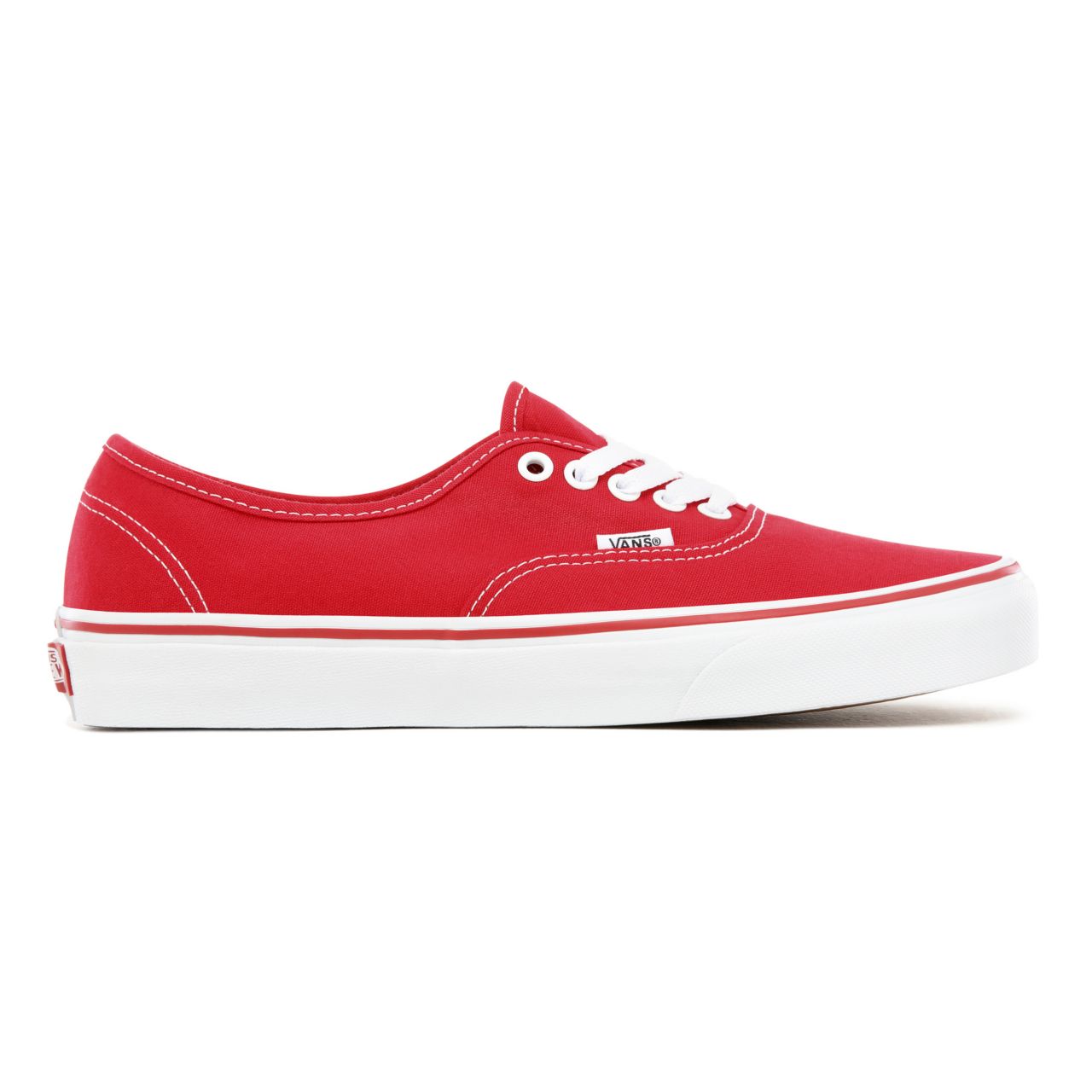 Vans Authentic Classic Mens Womens - Red VEE3RED Shoes