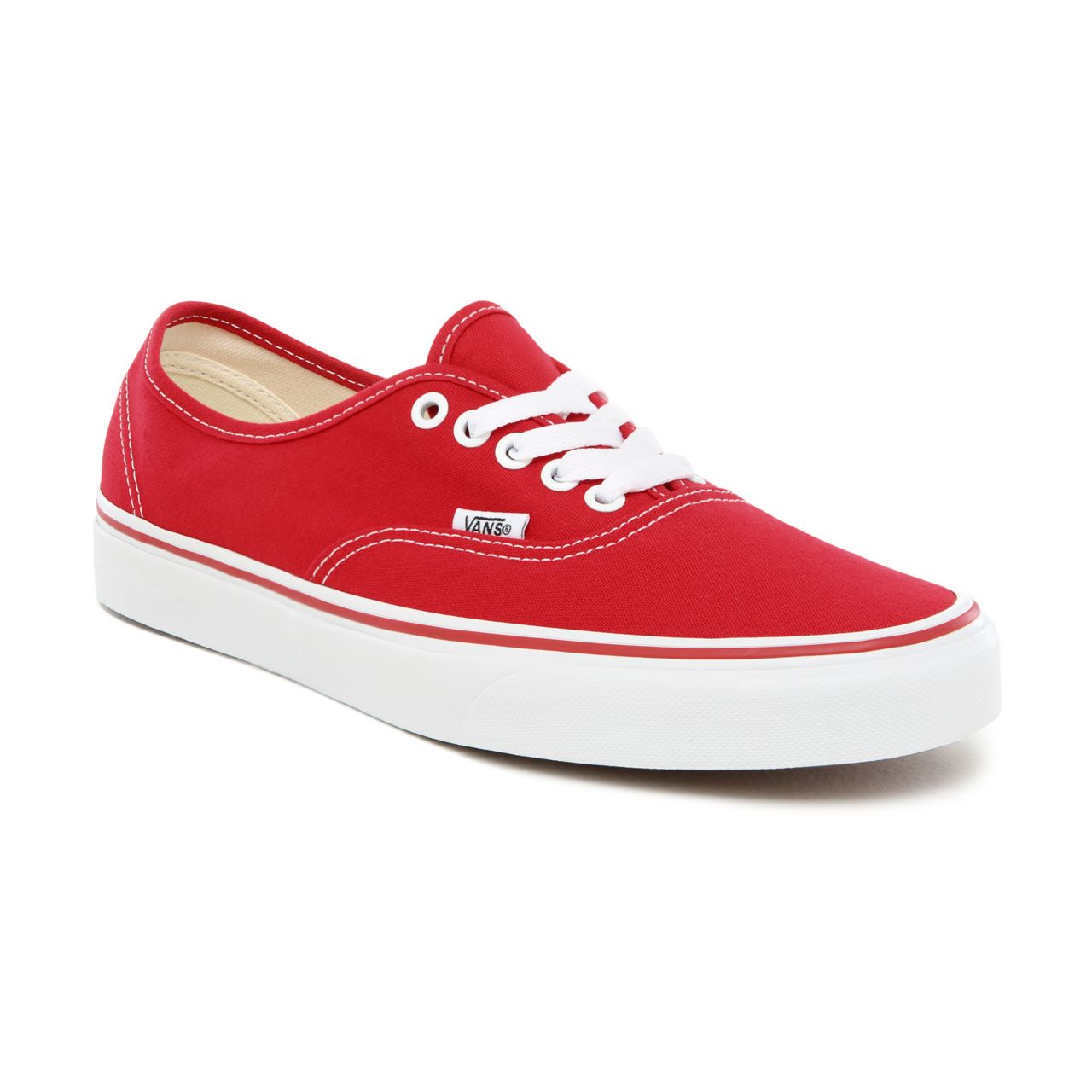 Vans Authentic Classic Mens Womens - Red VEE3RED Shoes