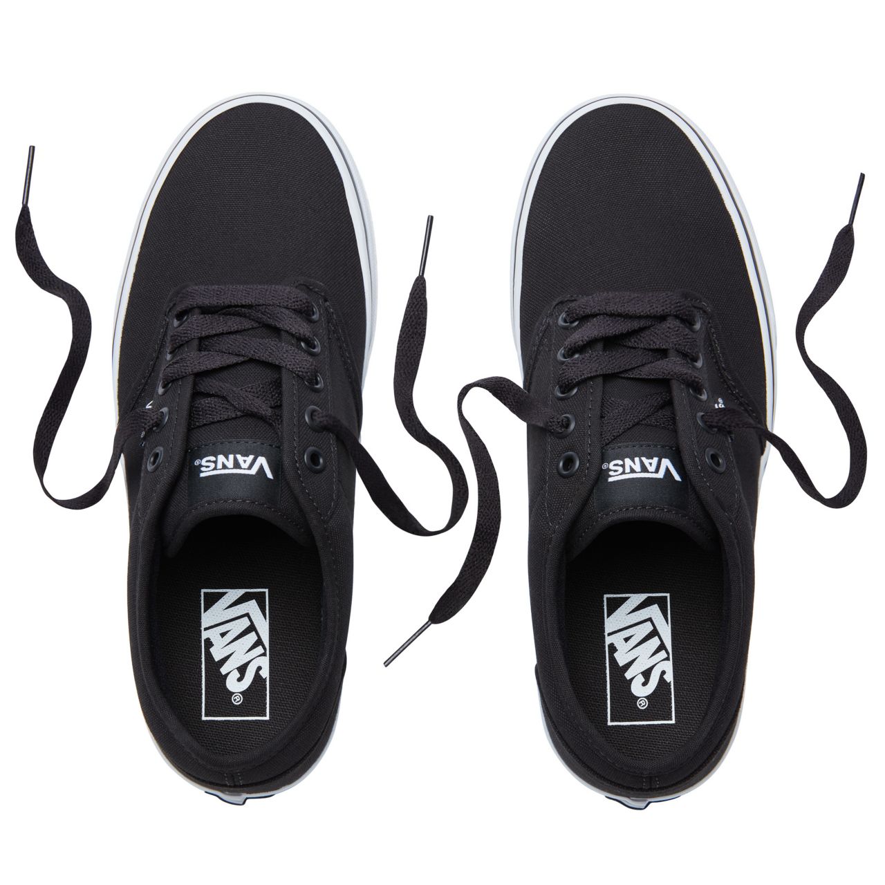 Vans Atwood Classic Mens Womens - Black/White VTUY187 Shoes