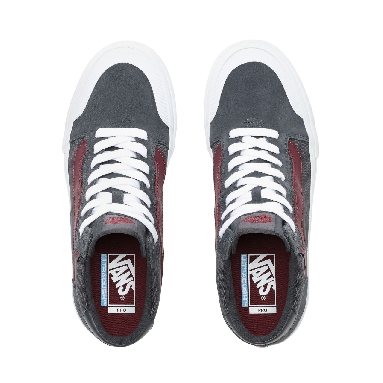 Vans Style 112 Mid Pro Classic Mens Womens - Ebony/Port Royale VN0A3DOVVGM Shoes