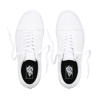 Vans Classic Tumble Old Skool Classic Mens Womens - (Classic Tumble) True White VA38G1ODJ Shoes