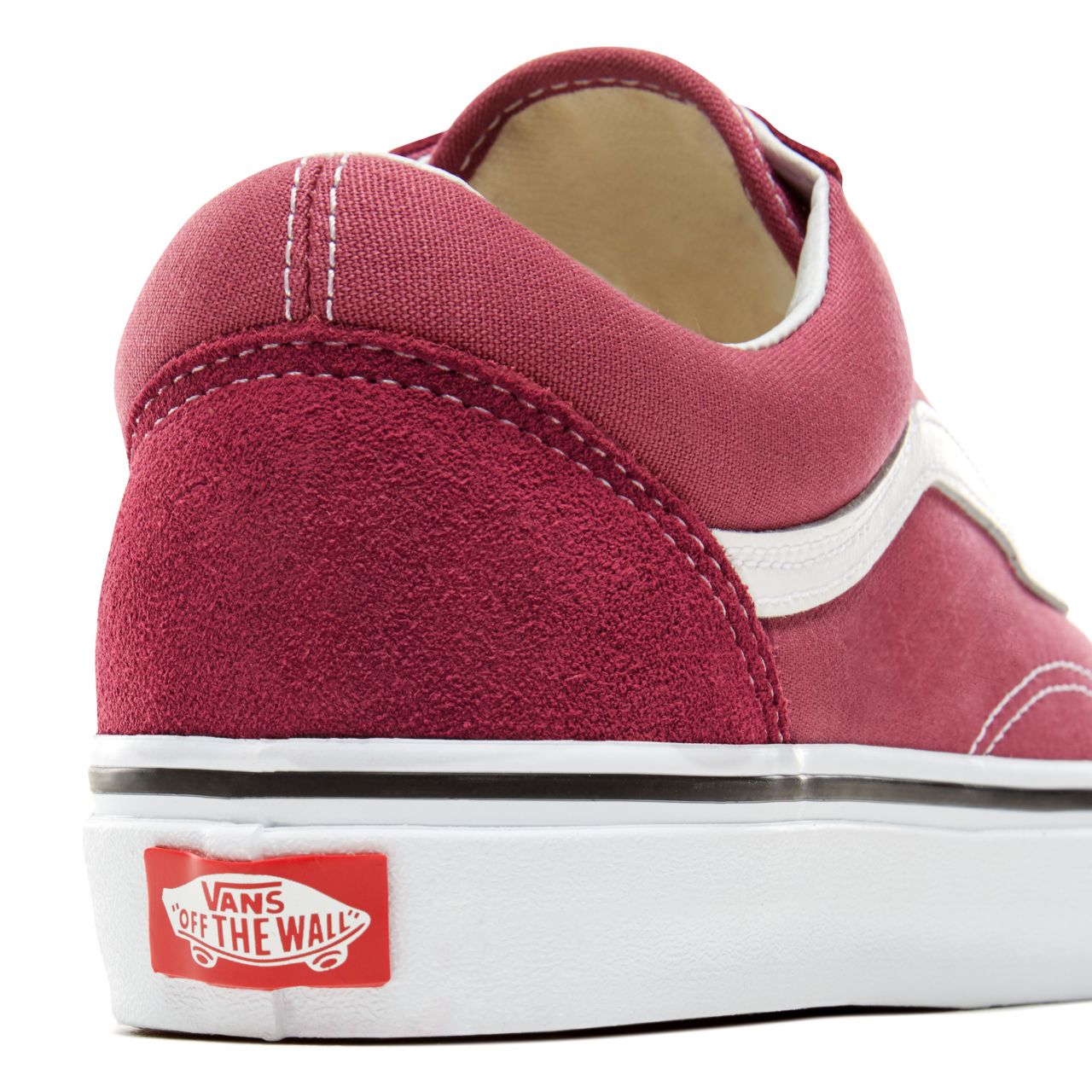 Vans Color Theory Old Skool Classic (Unisex) Mens Womens - Dry Rose/True White VA38G1U64 Shoes