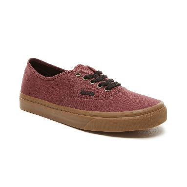 Vans Gum Outsole Authentic Classic Mens Womens - (Gum Outsole) Catawba Grape/Black VA38EMU5A Shoes