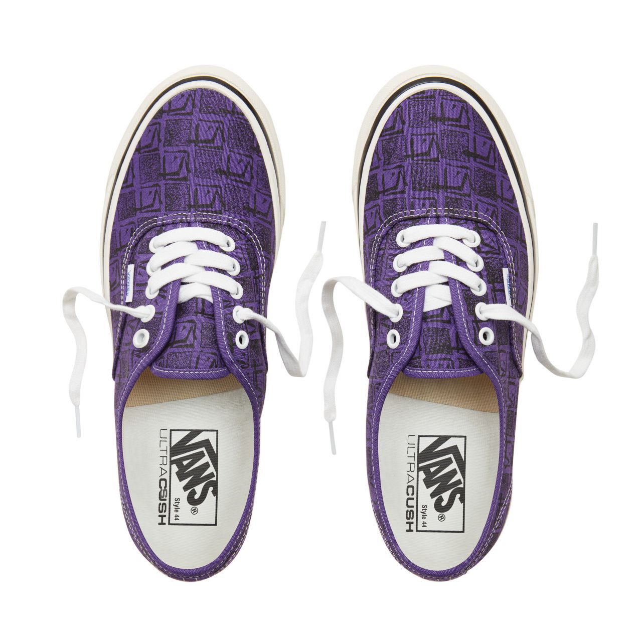 Vans Anaheim Factory Authentic 44 Classic Mens Womens - (Anaheim Factory) Og Bright Purple/Square Root VA38ENU6B Shoes