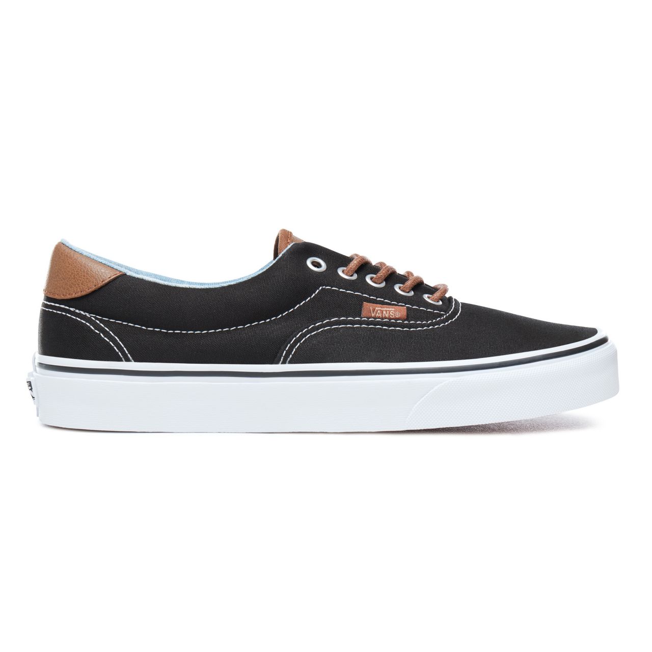 Vans C&L Era 59 Classic Mens Womens - Black-Acid Denim VA38FSQK3 Shoes