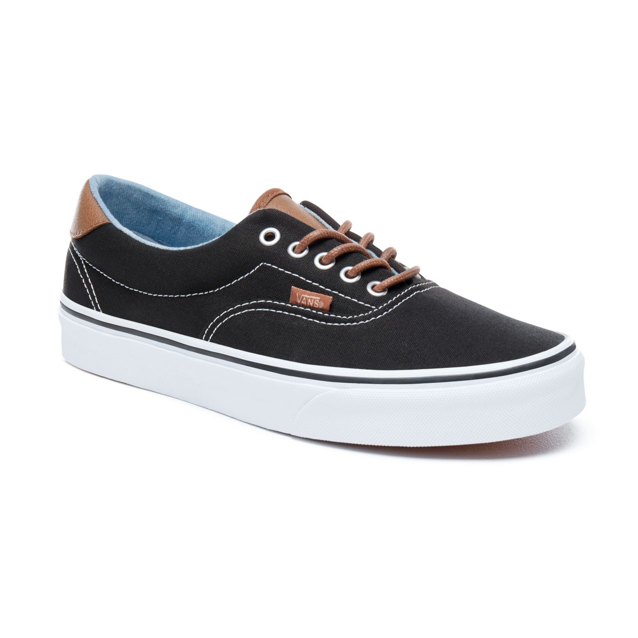 Vans C&L Era 59 Classic Mens Womens - Black-Acid Denim VA38FSQK3 Shoes