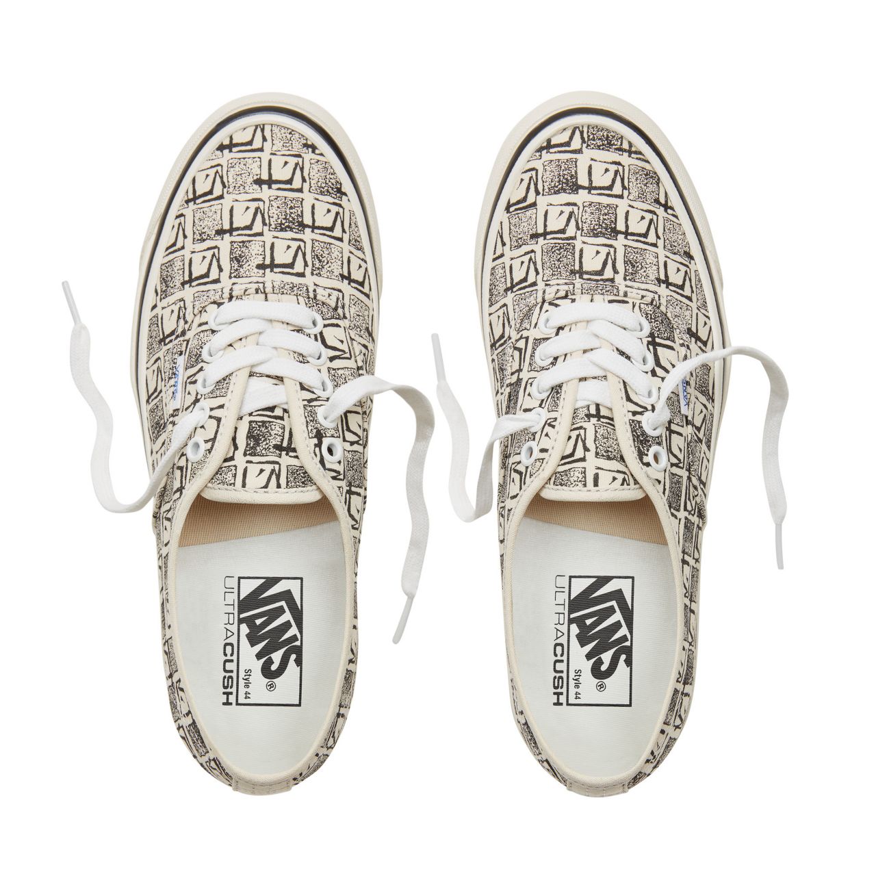 Vans Anaheim Factory Authentic 44 Classic Mens Womens - (Anaheim Factory) Og White/Square Root VA38ENU6D Shoes