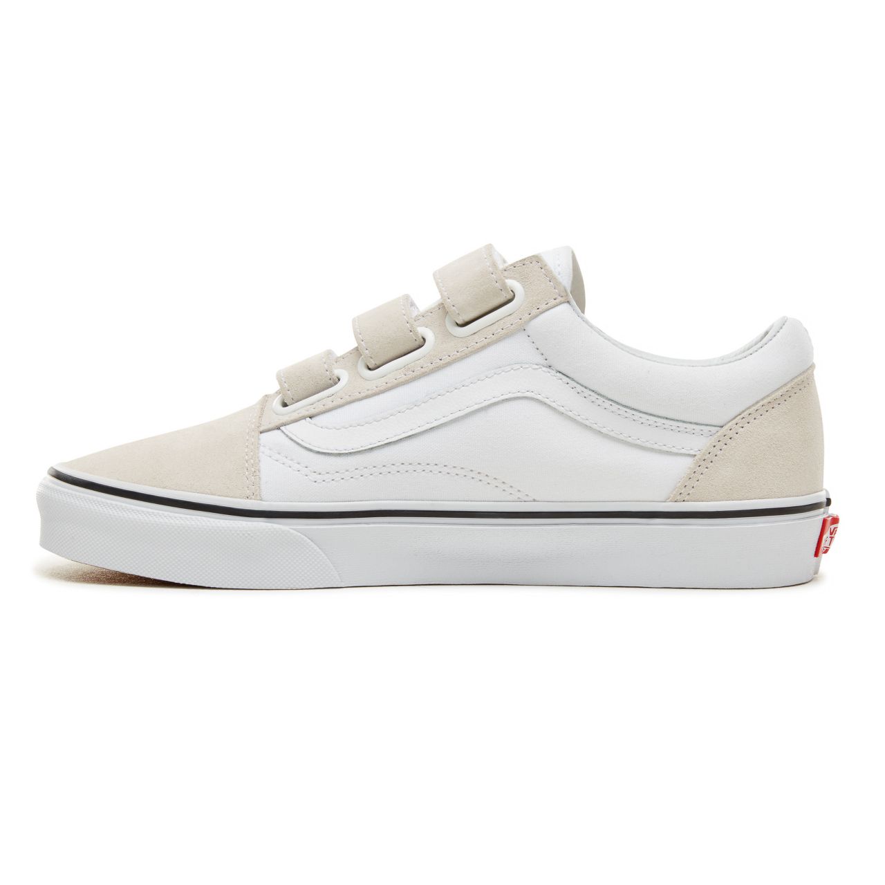 Vans Old Skool V Classic Mens Womens - True White VA3D29W00 Shoes