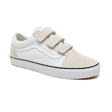 Vans Old Skool V Classic Mens Womens - True White VA3D29W00 Shoes