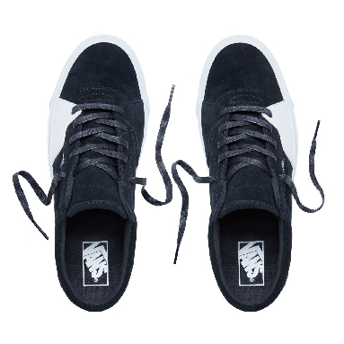 Vans Dipped Style 205 Classic Mens Womens - Black-True White VA3DPTQV1 Shoes