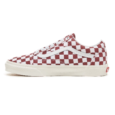 Vans Checkerboard Old Skool Classic Mens Womens - (Checkerboard) Port Royale/Marshmallow VA38G1U54 Shoes