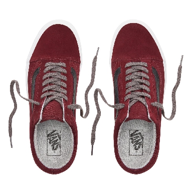 Vans Jersey Lace Old Skool Classic Mens Womens - (Jersey Lace) Port Royale/Black VN0A38G1UP7 Shoes