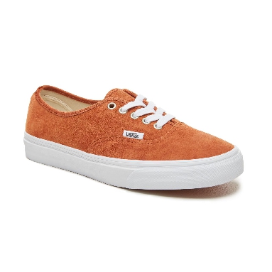 Vans Suede Authentic Classic Mens Womens - (Pig Suede) Leather Brown/True White VA38EMU5K Shoes