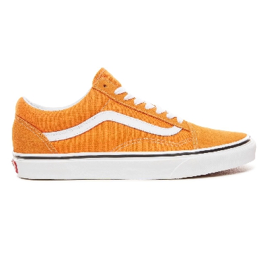 Vans Old Skool Classic Mens Womens - Dark Cheddar/True White VN0A38G1UKU Shoes