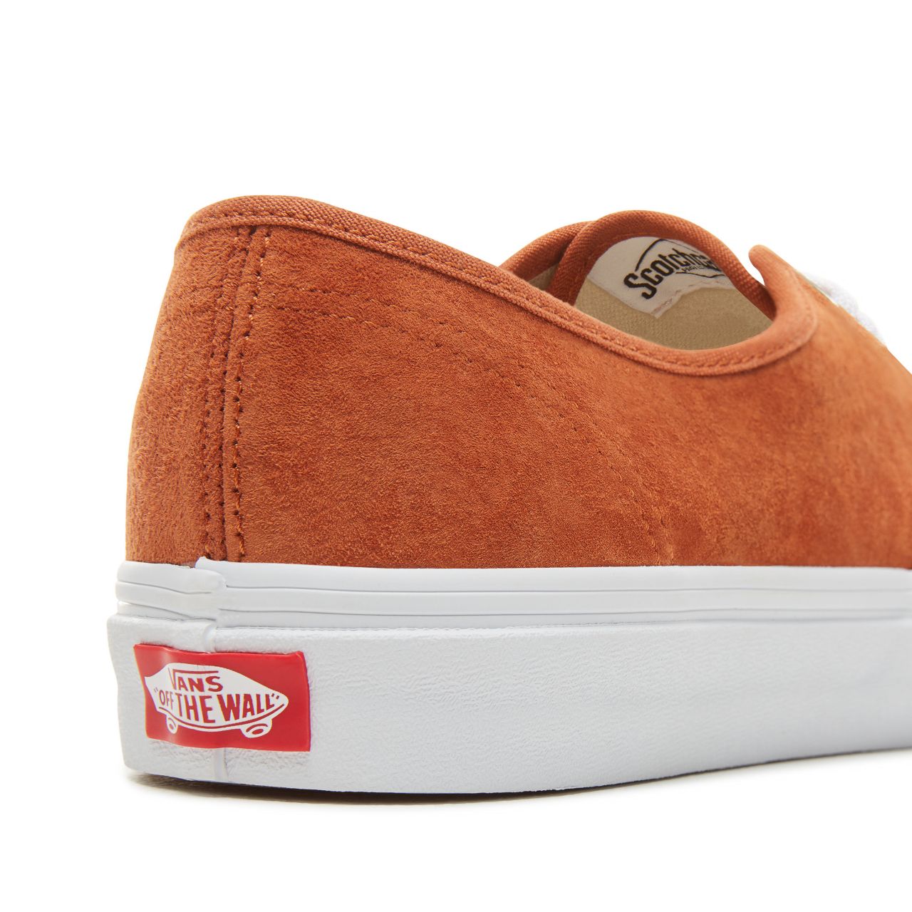 Vans Suede Authentic Classic Mens Womens - (Pig Suede) Leather Brown/True White VA38EMU5K Shoes