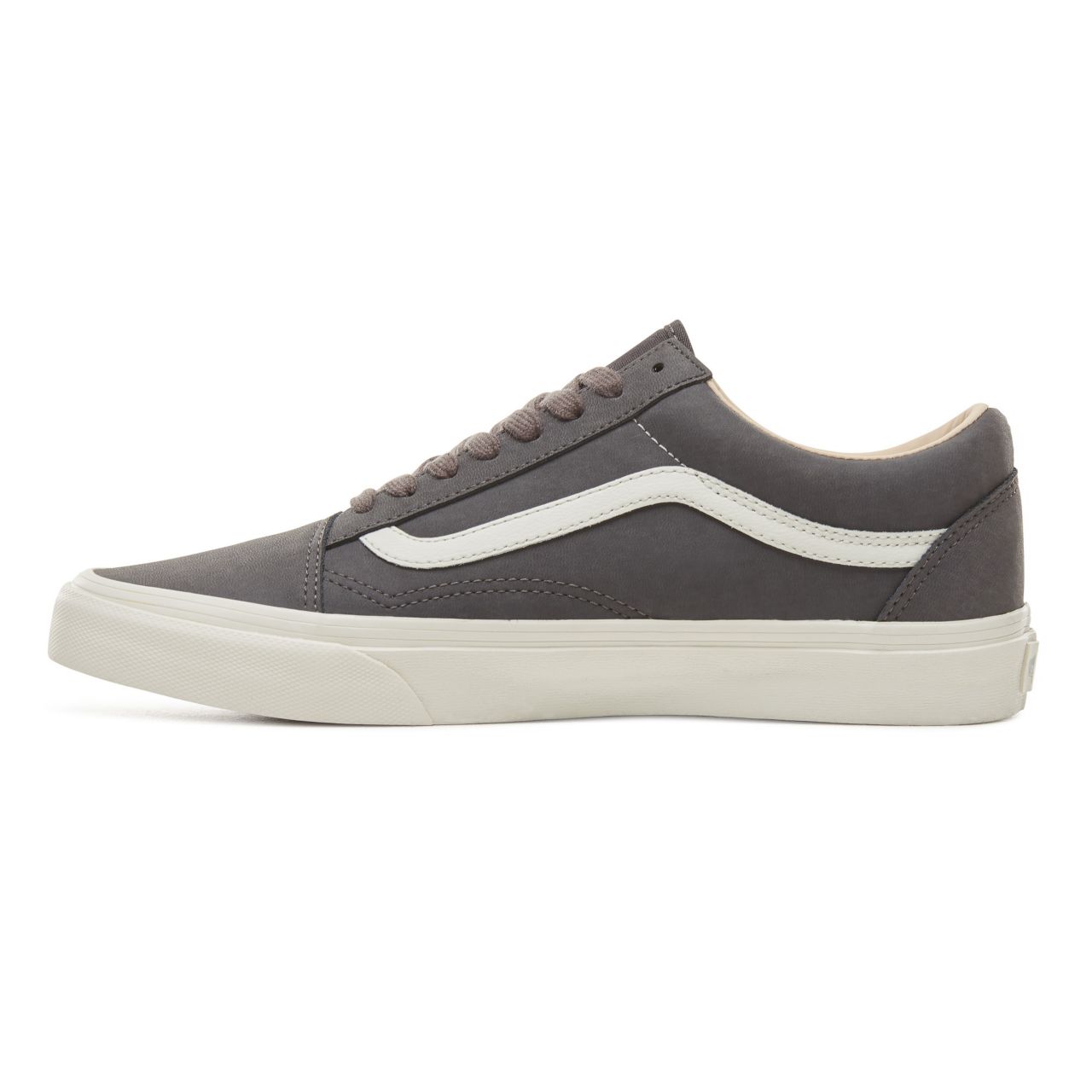 Vans Vansbuck Old Skool Classic Mens Womens - (Vansbuck) Asphalt/Blanc De Blanc VA38G1U4A Shoes