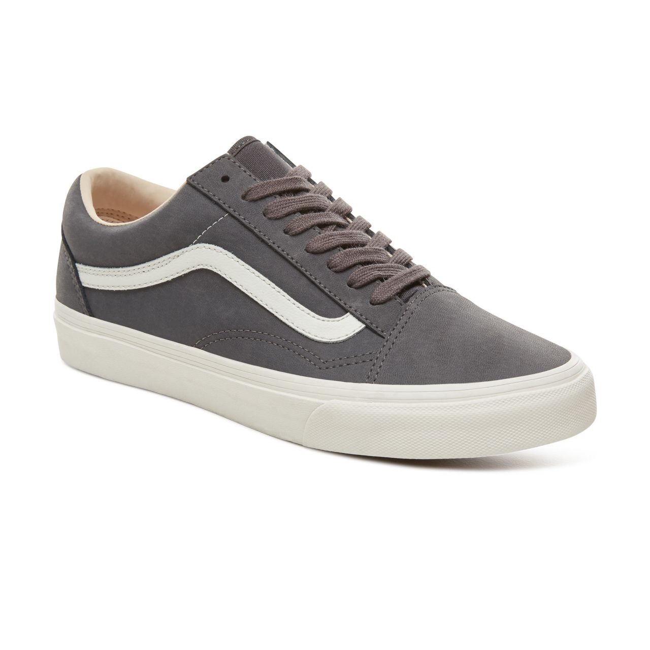 Vans Vansbuck Old Skool Classic Mens Womens - (Vansbuck) Asphalt/Blanc De Blanc VA38G1U4A Shoes