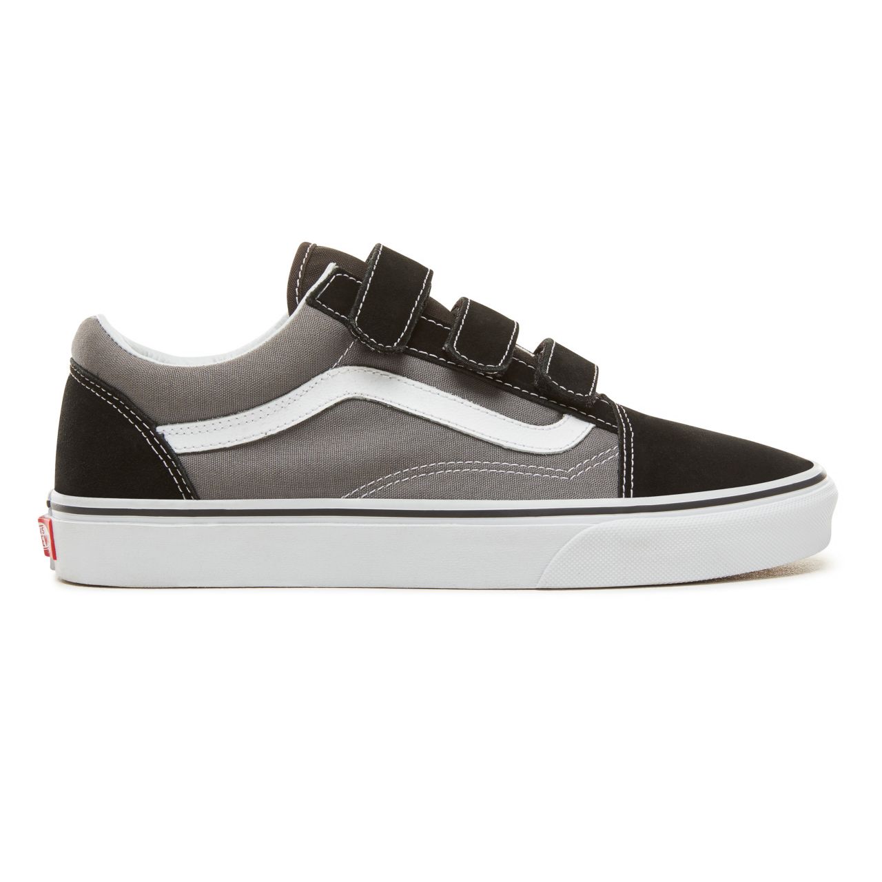 Vans Old Skool V Classic Mens Womens - Pewter/Black VA3D29PBQ Shoes