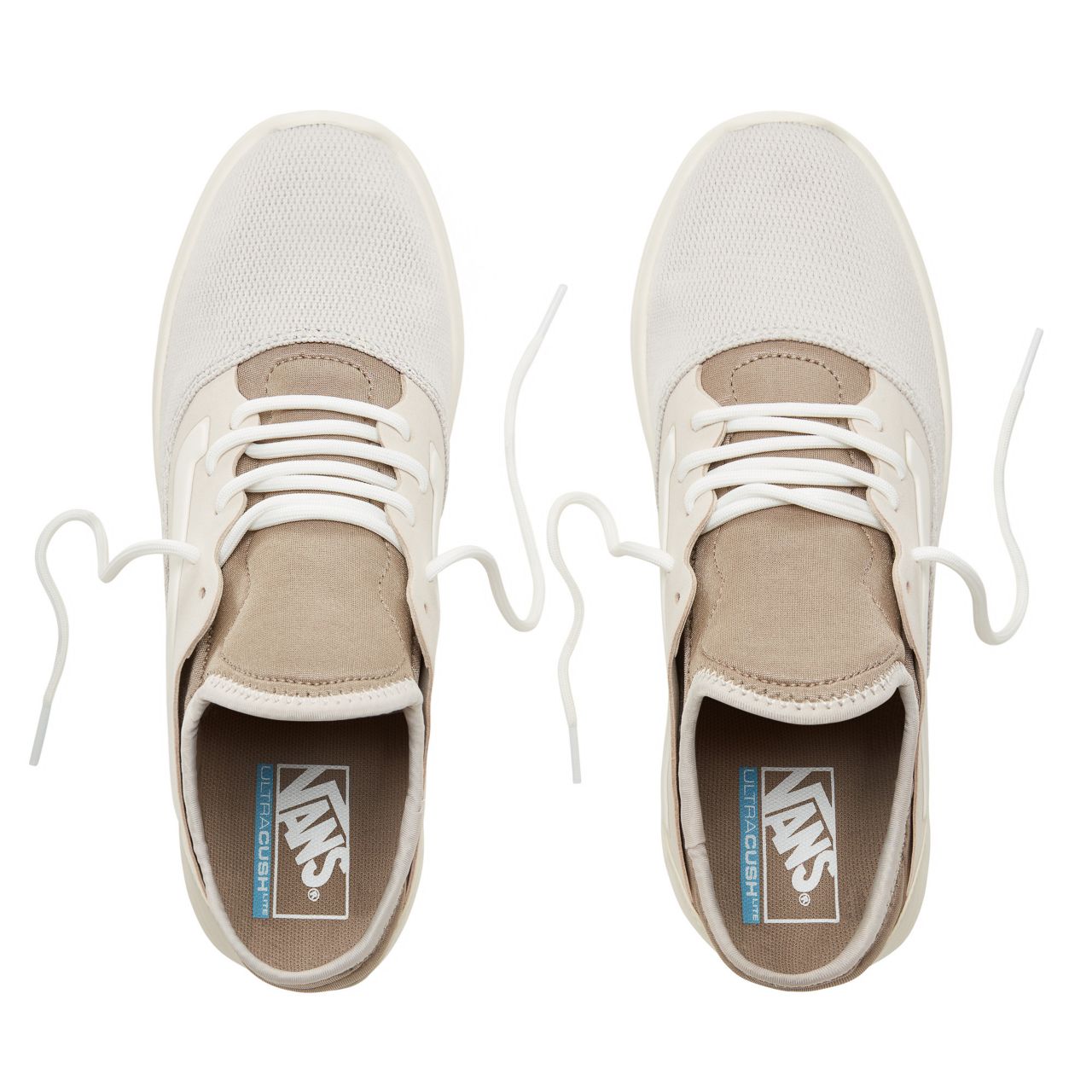 Vans Mesh Iso Route Classic Mens Womens - (Mesh) Moonbeam/Desert Taupe VA3TKEU93 Shoes