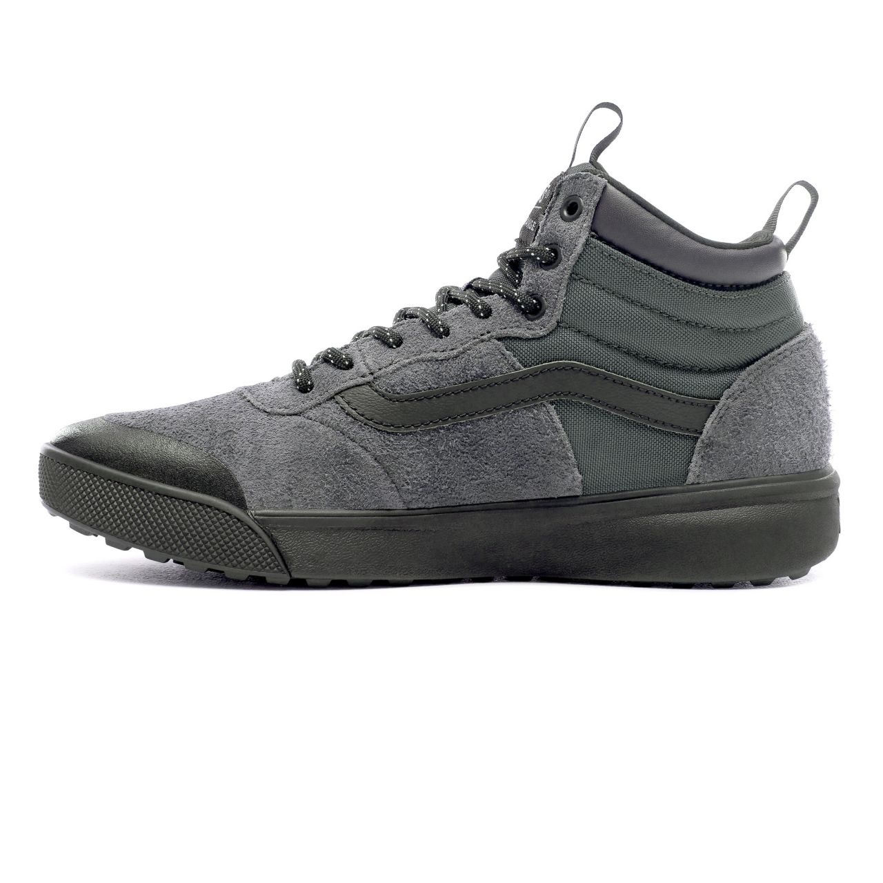 Vans UltraRange Hi Classic Mens Womens - Pewter/Black VA3MVSUDL Shoes