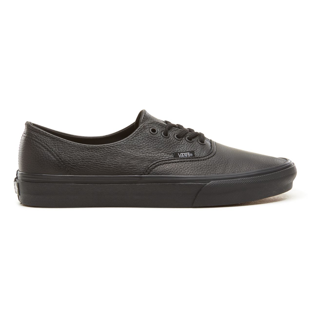 Vans Premium Leather Authentic Decon Classic Mens Womens - Black V18CGKM Shoes