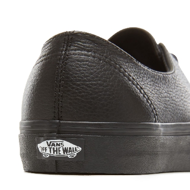 Vans Premium Leather Authentic Decon Classic Mens Womens - Black V18CGKM Shoes