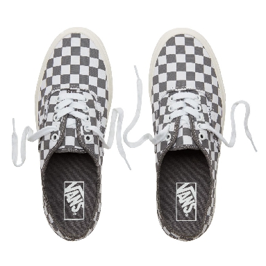 Vans Checkerboard Authentic Classic Mens Womens - (Checkerboard) Pewter/Marshmallow VA38EMU53 Shoes