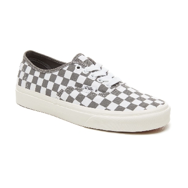 Vans Checkerboard Authentic Classic Mens Womens - (Checkerboard) Pewter/Marshmallow VA38EMU53 Shoes