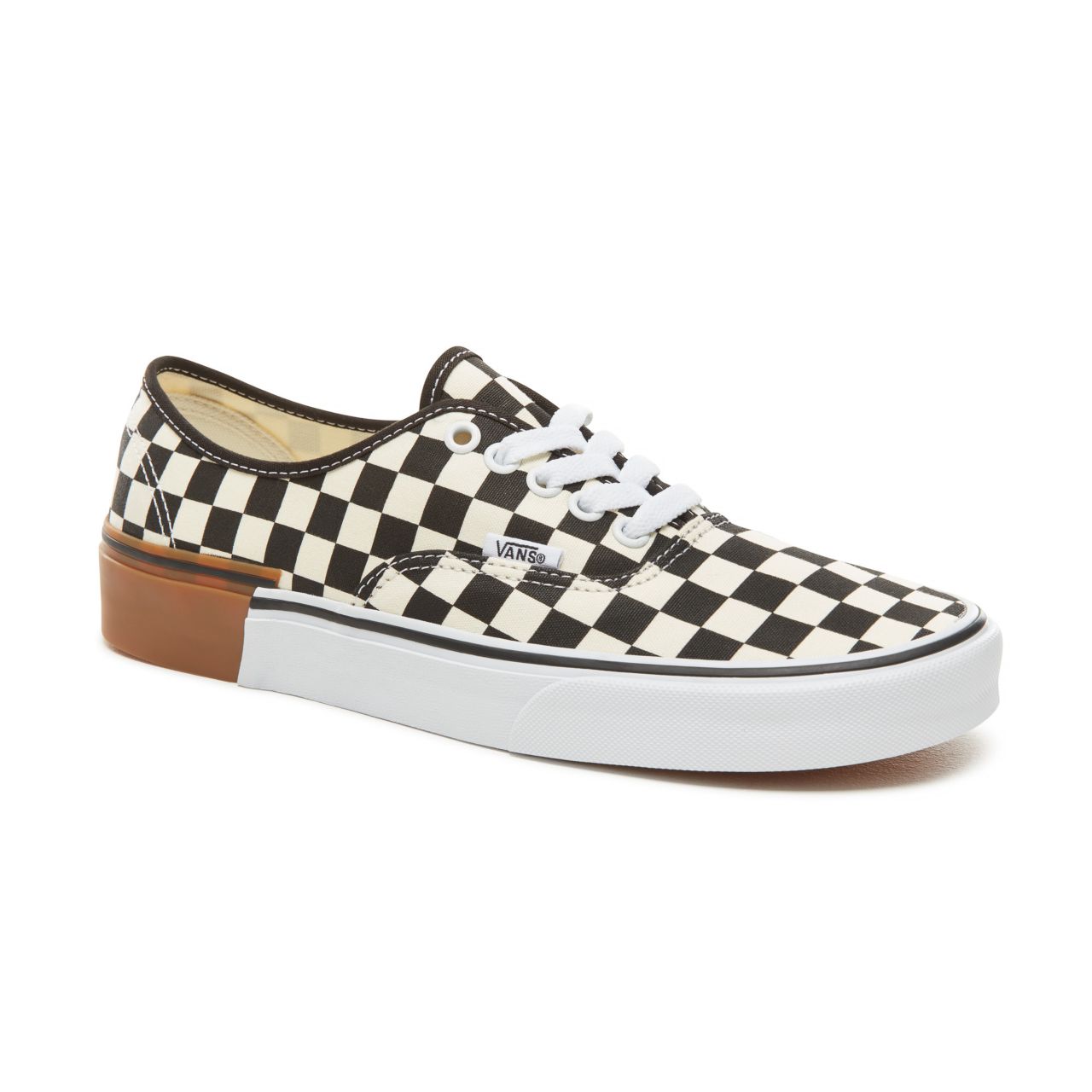 Vans Gum Block Authentic Classic Mens Womens - (Gum Block) Checkerboard VA38EMU58 Shoes