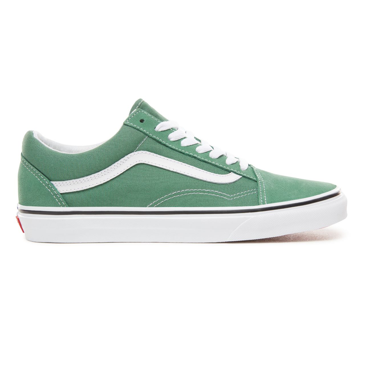 Vans Old Skool Classic Mens Womens - Deep Grass Green/True White VN0A38G1UKV Shoes