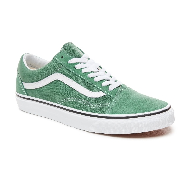 Vans Old Skool Classic Mens Womens - Deep Grass Green/True White VN0A38G1UKV Shoes