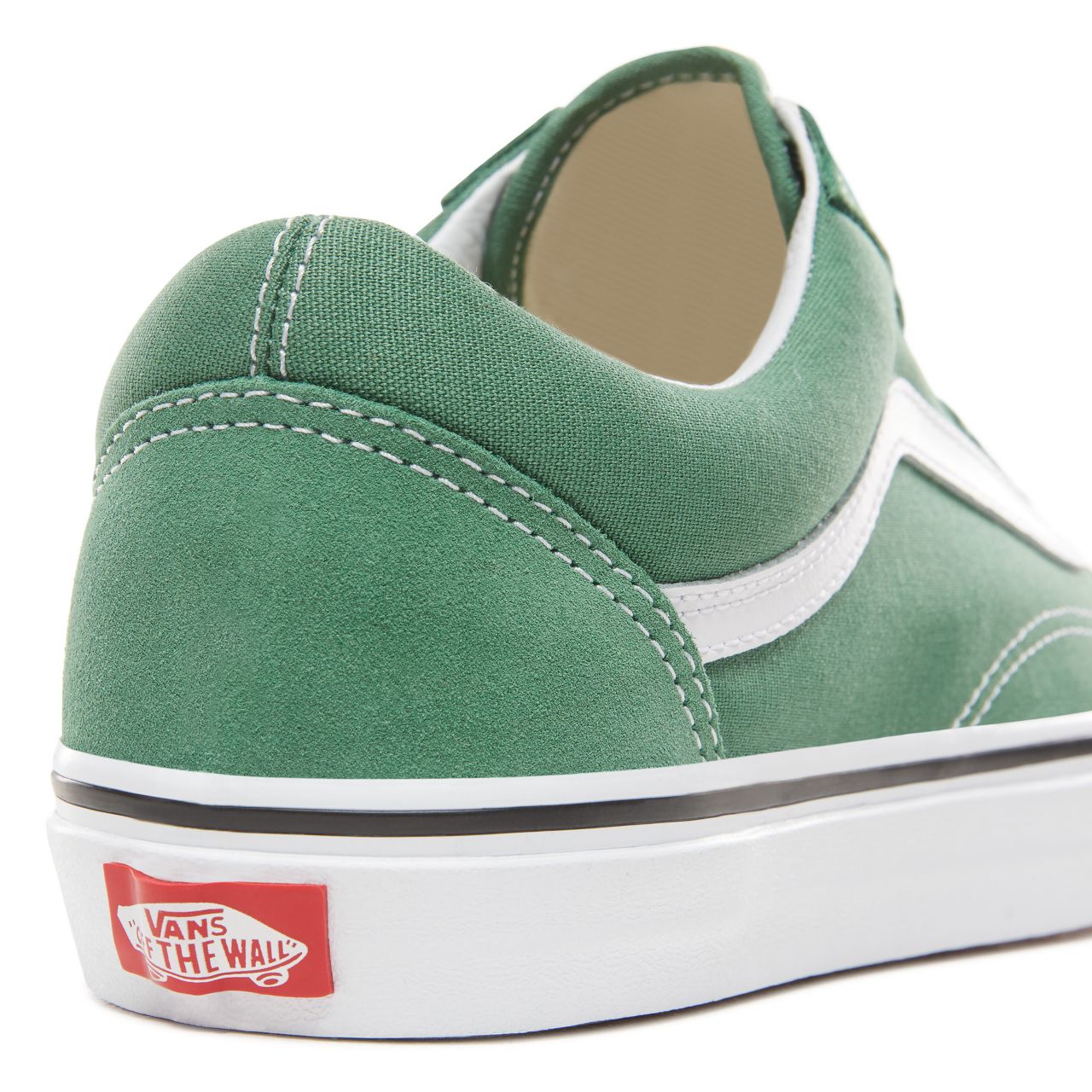 Vans Old Skool Classic Mens Womens - Deep Grass Green/True White VN0A38G1UKV Shoes