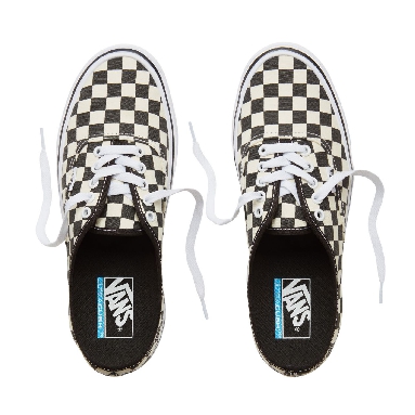 Vans Checkerboard Authentic Lite Classic Mens Womens - Black-White VA2Z5J5GX Shoes