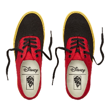 Vans Disney x Vans Authentic Classic Mens Womens - (Disney) Mickey/Red/Yellow VN0A38EMUK9 Shoes