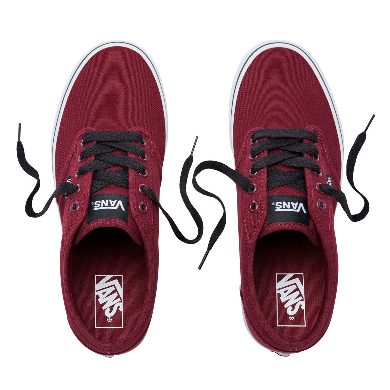 Vans Atwood Classic Mens Womens - Oxblood/White VTUY8J3 Shoes