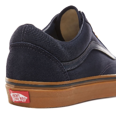 Vans Gum Old Skool Classic Mens Womens - (Gumsole) Sky Captain/Boot Lace VN0A38G1UNF Shoes