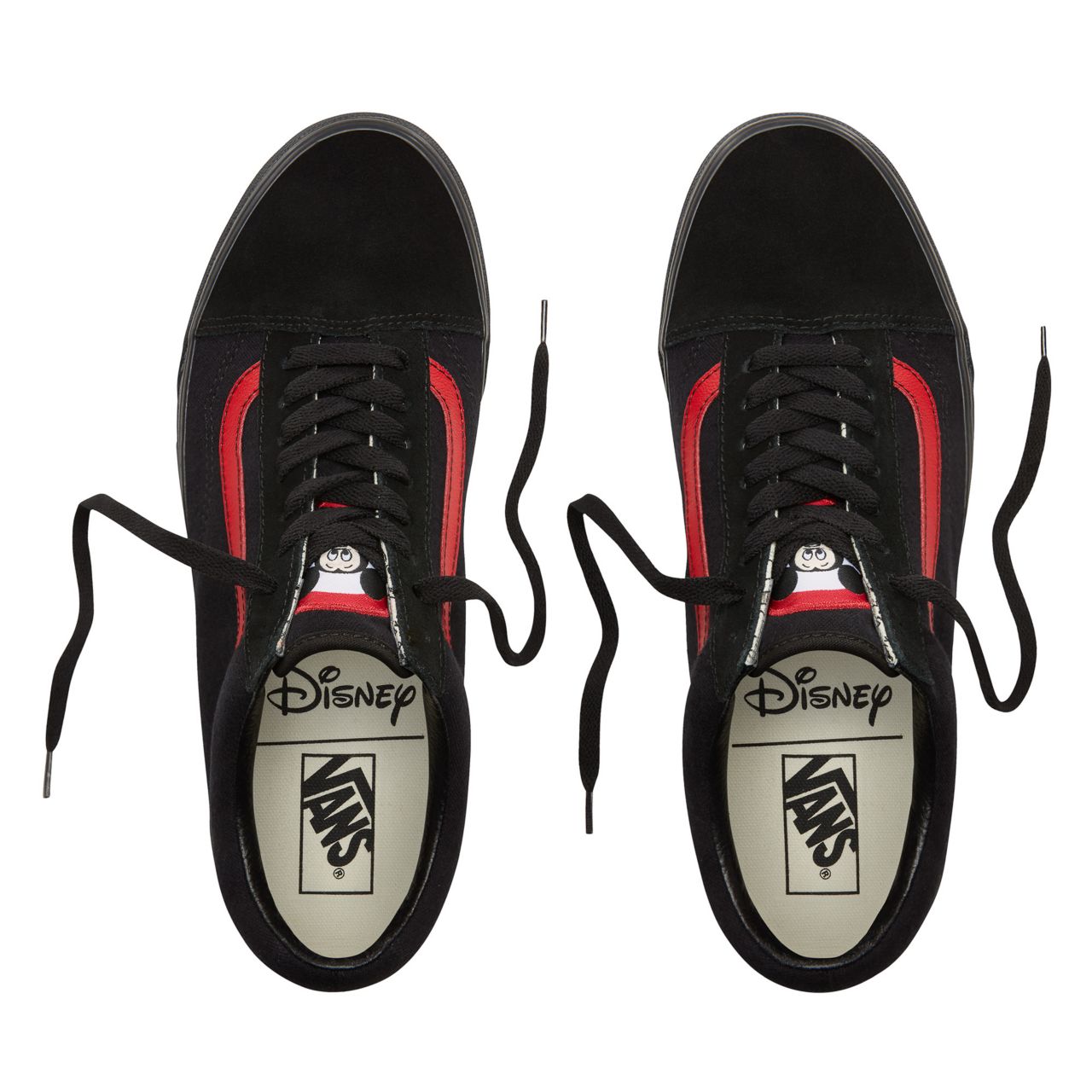 Vans Disney x Vans Old Skool Classic Mens Womens - (Disney) Mickey Mouse Club/Black VN0A38G1UNB Shoes