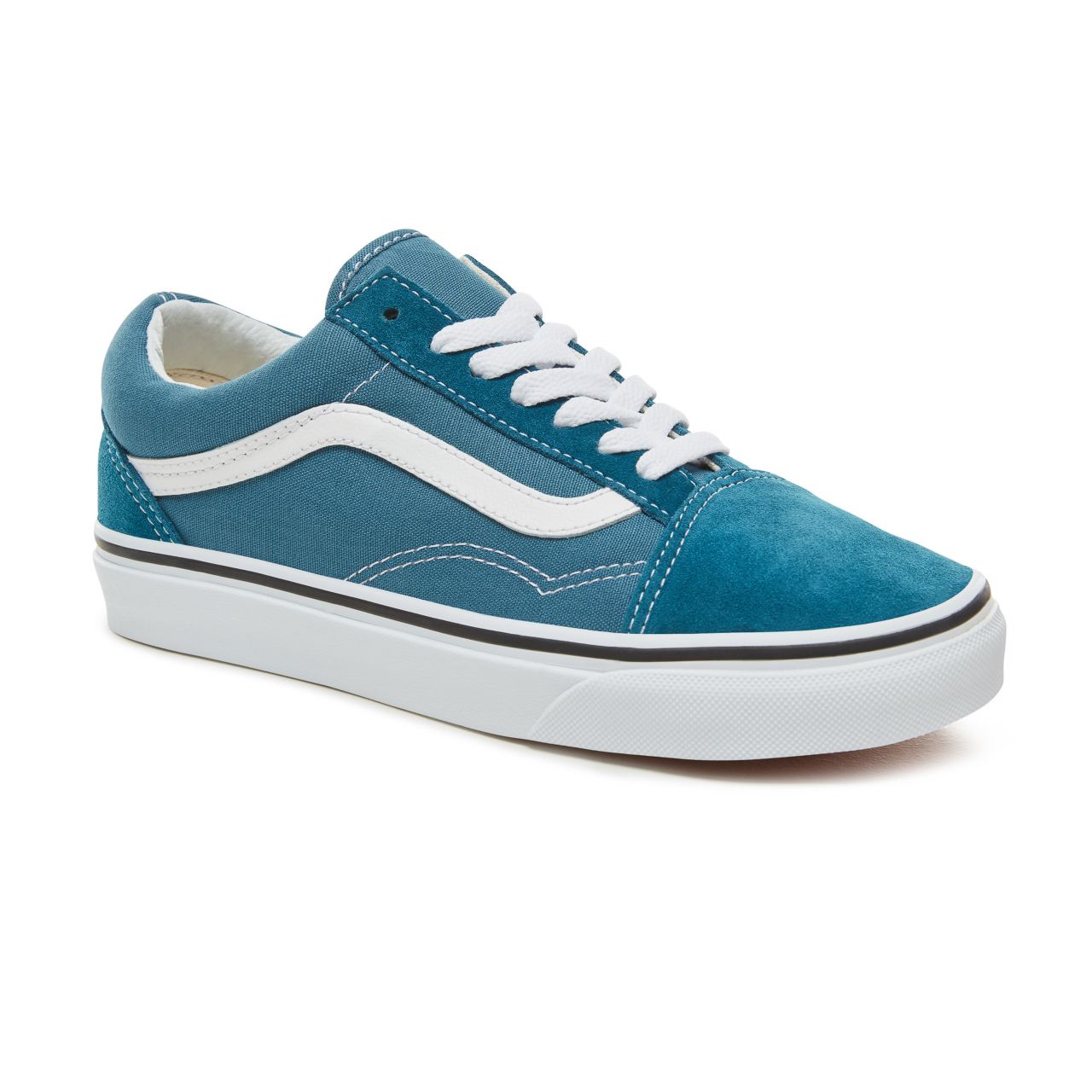 Vans Color Theory Old Skool Classic (Unisex) Mens Womens - Corsair/True White VA38G1U60 Shoes