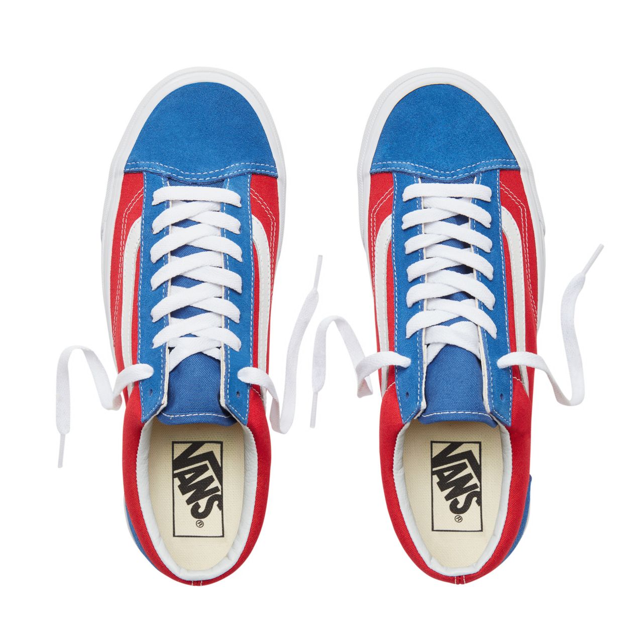 Vans Suede BMX Checkerboard Style 36 Classic Mens Womens - (Bmx Checkerboard) True Blue/Red VA3DZ3U8H Shoes