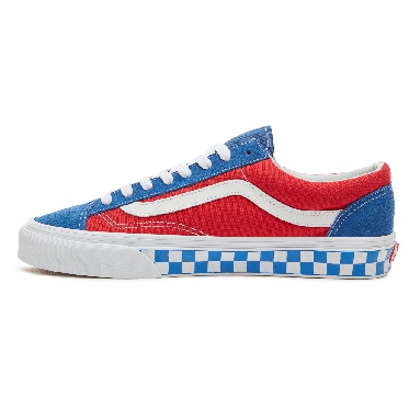 Vans Suede BMX Checkerboard Style 36 Classic Mens Womens - (Bmx Checkerboard) True Blue/Red VA3DZ3U8H Shoes