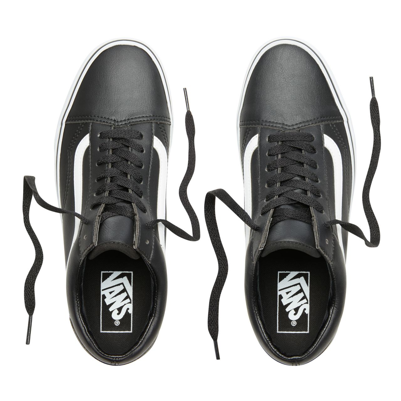 Vans Classic Tumble Old Skool Classic Mens Womens - Black/True White VA38G1NQR Shoes