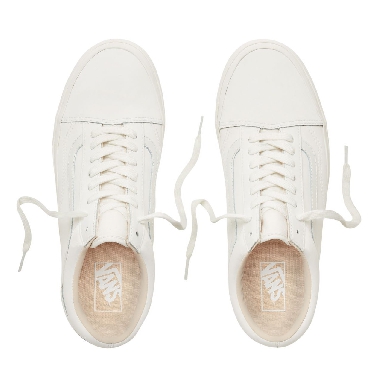 Vans Vansbuck Old Skool Classic Mens Womens - (Vansbuck) Blanc De Blanc VA38G1U5V Shoes