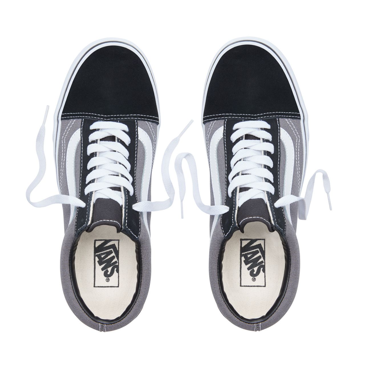 Vans Old Skool Classic Mens Womens - Black/Pewter VKW6HR0 Shoes