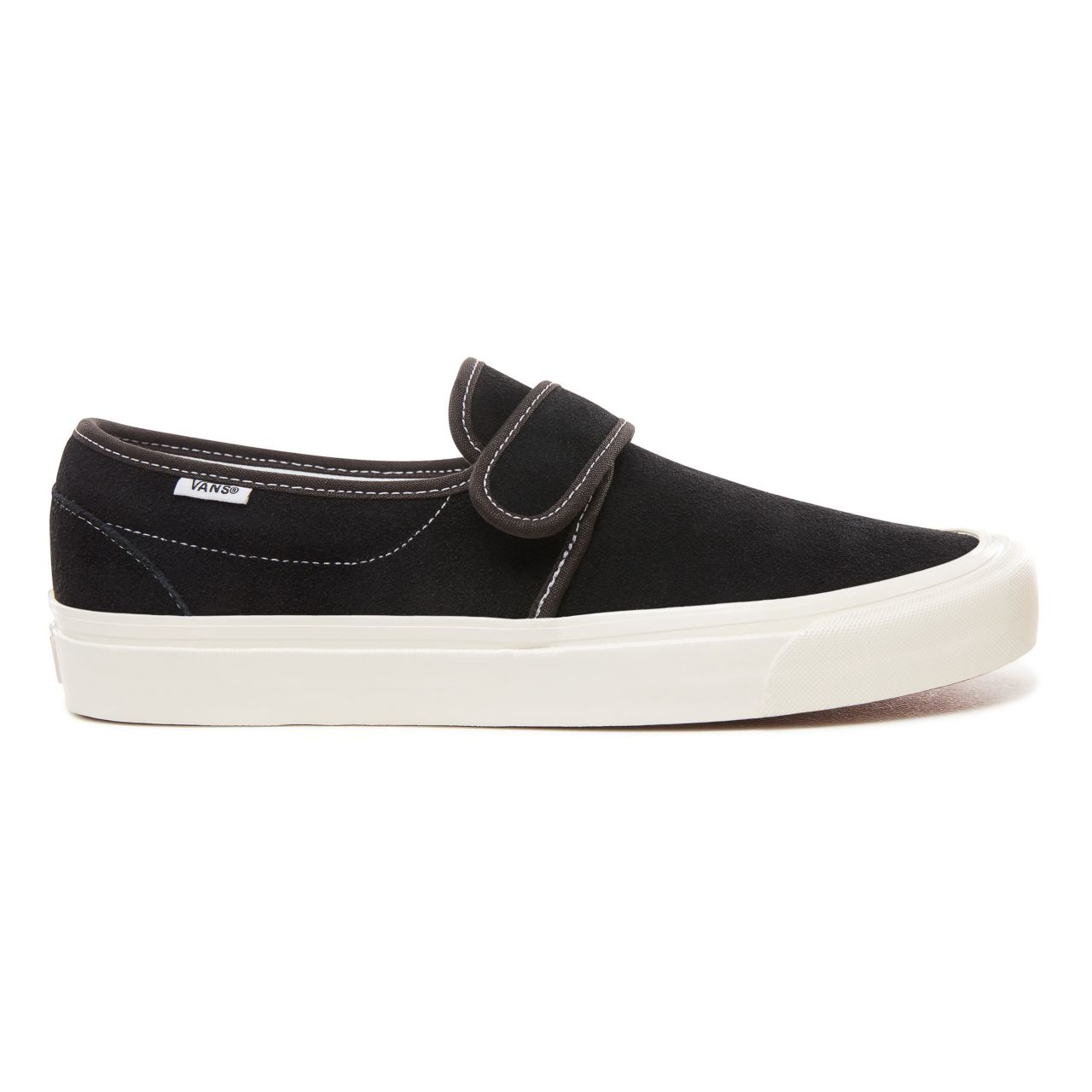 Vans Anaheim Factory Slip-On 47 V Dx Classic Mens Womens - (Anaheim Factory) Og Black/Suede VN0A3MVAUL1 Shoes