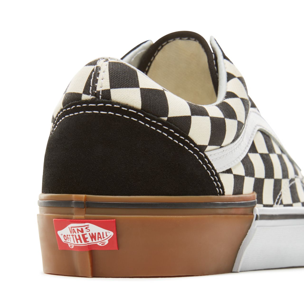 Vans Suede Gum Block Old Skool Classic Mens Womens - (Gum Block) Checkerboard VA38G1U58 Shoes